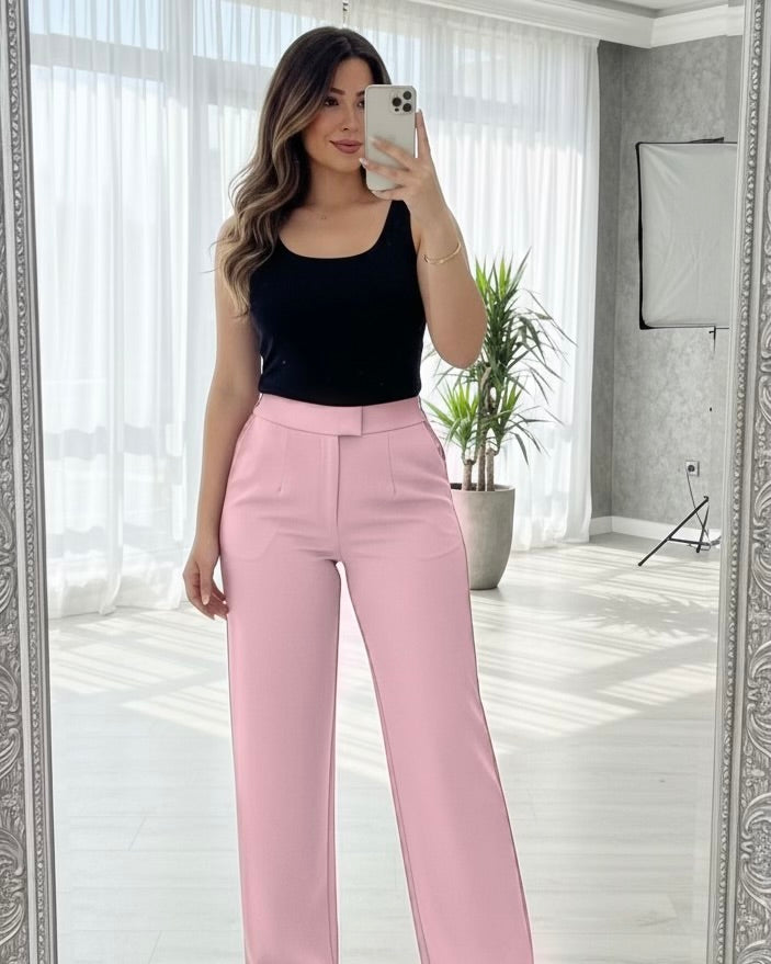 Boss Status Formal Pants - Pink