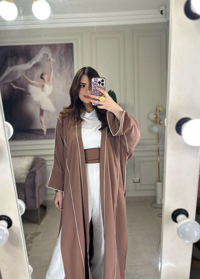 Love Trims Kaftan - Latte
