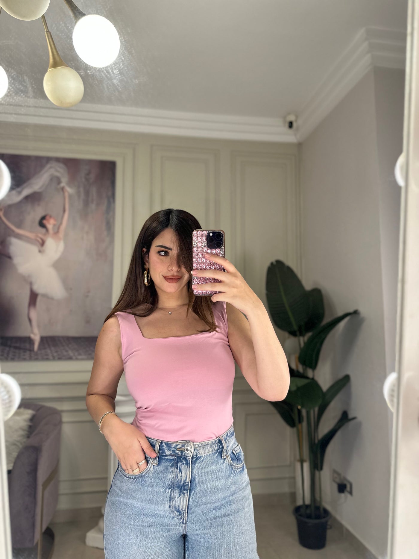 Basic Tank Top - Pink
