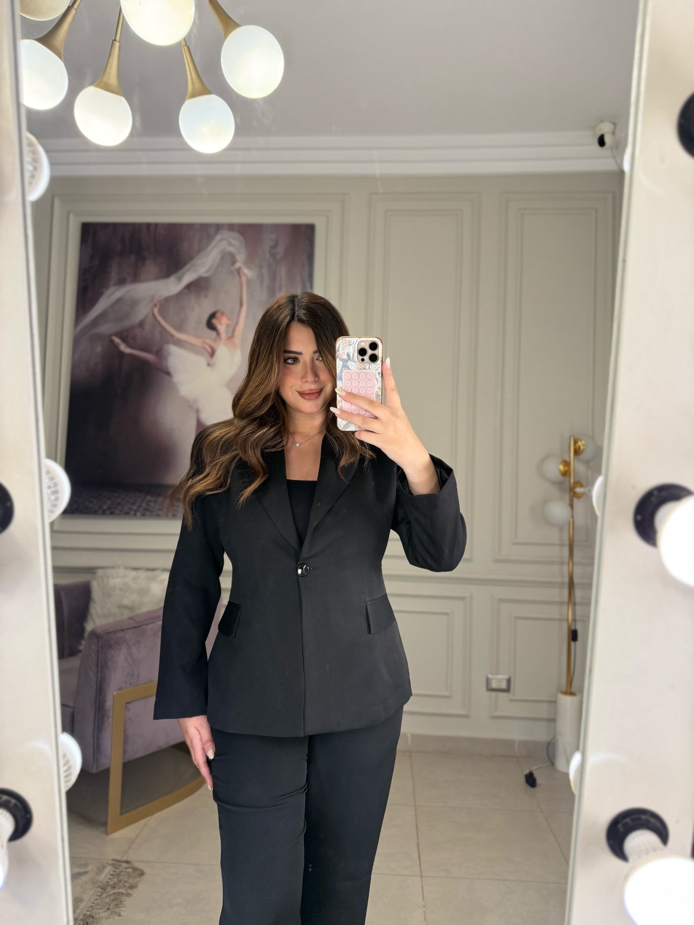 CEO Vibes Fitted Blazer - Black