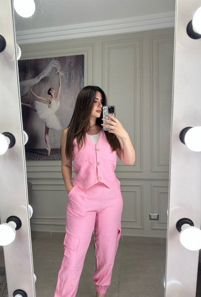 Trendy Girl Pants - Pink