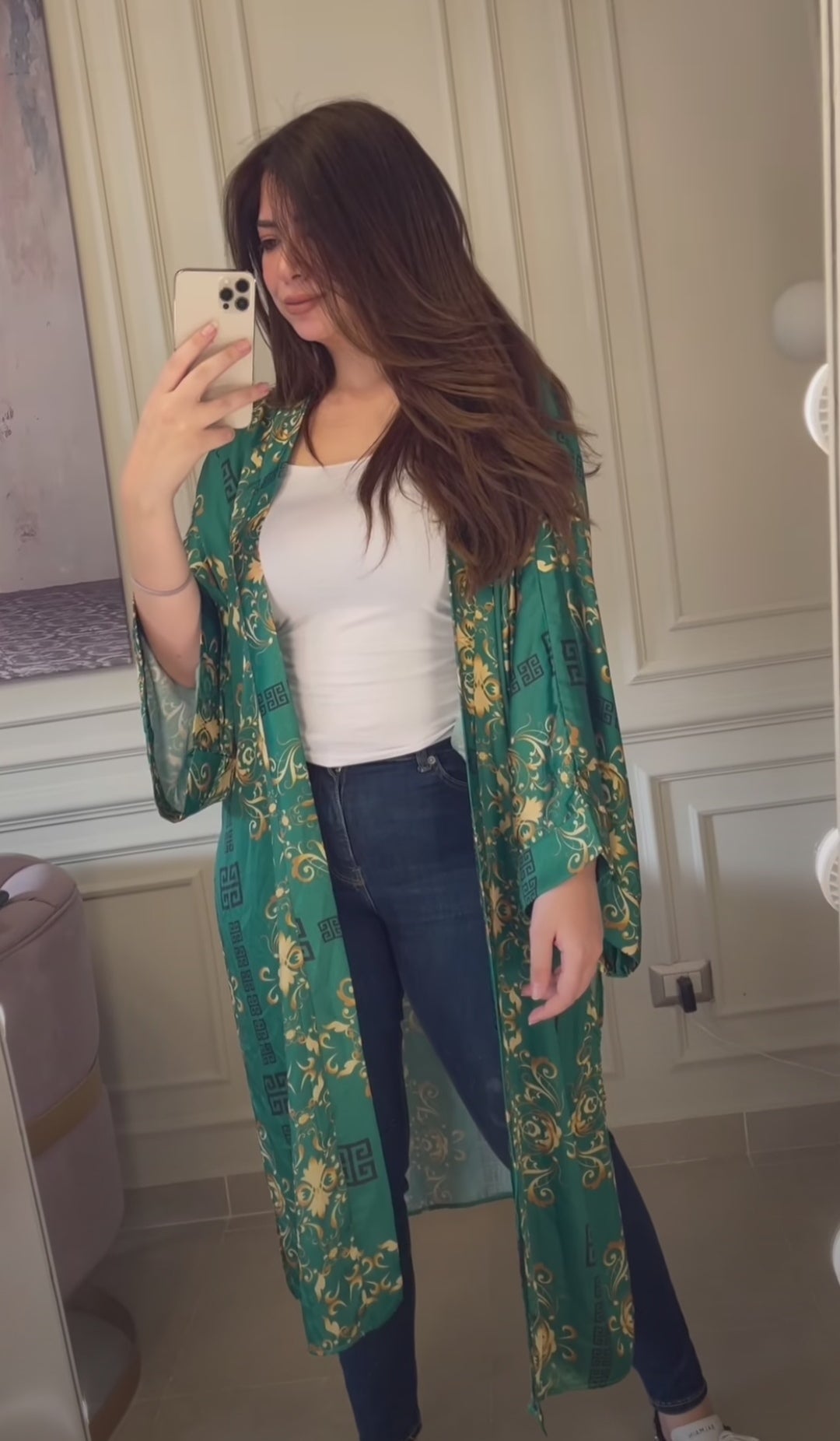 Rich Girl Silky Kimono