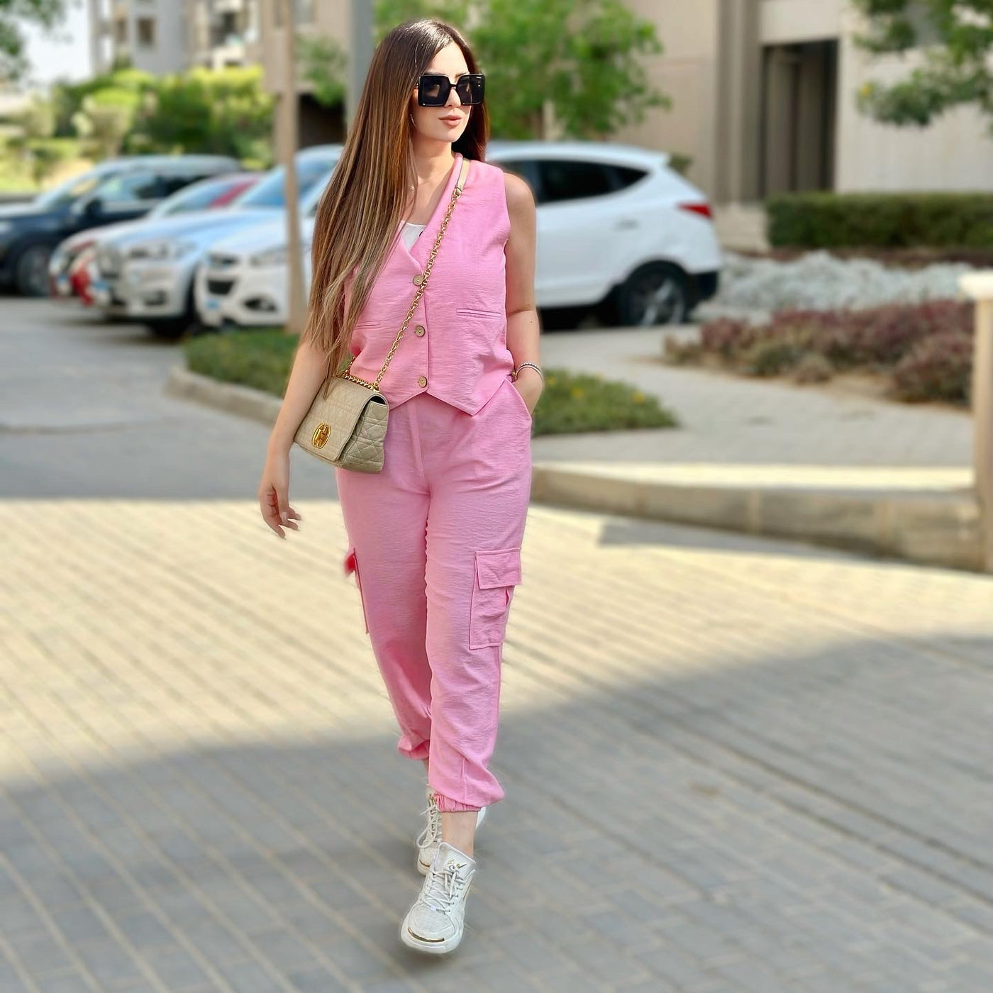 Trendy Girl Pants - Pink