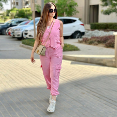 Trendy Girl Pants - Pink