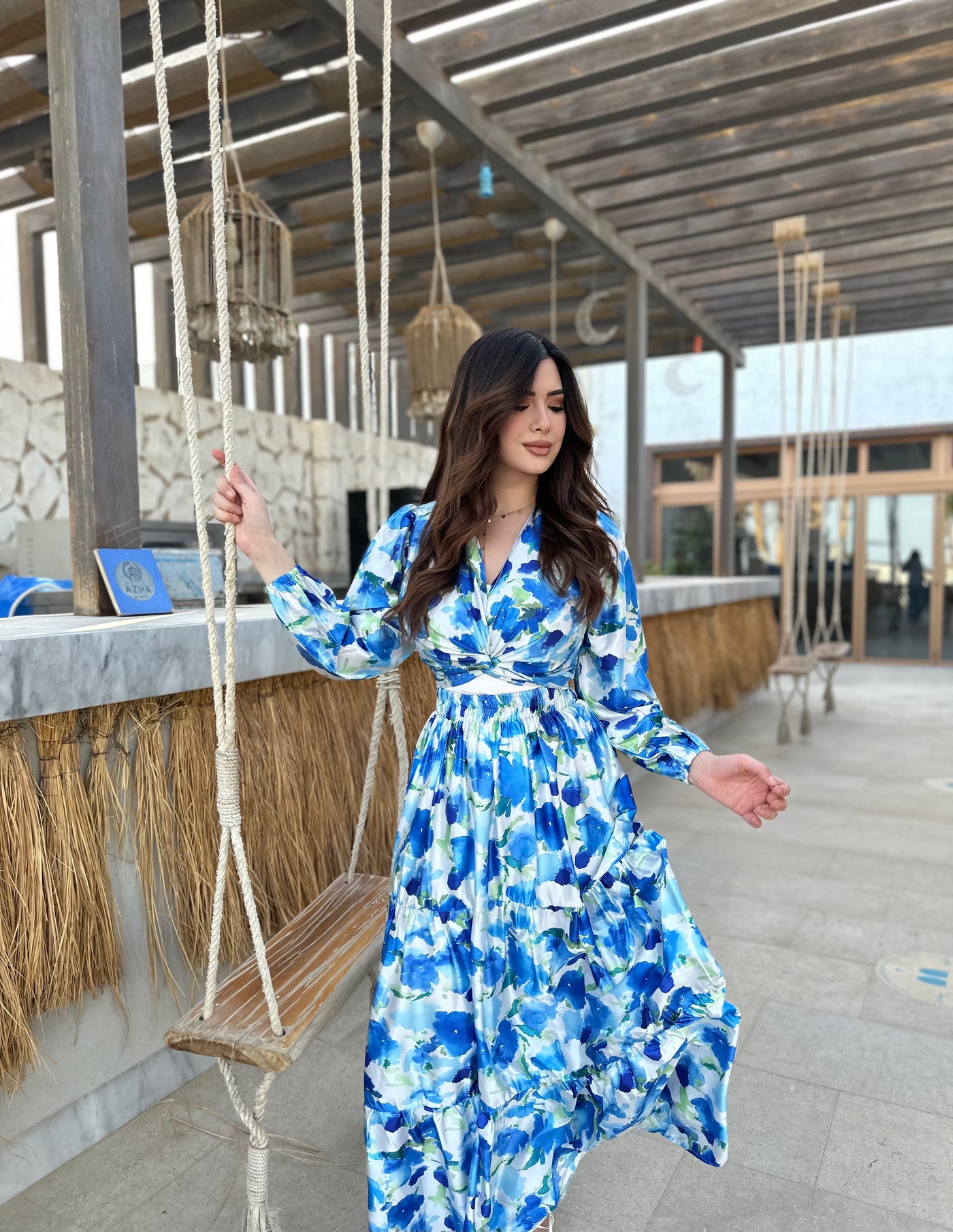 Italian Girl Skirt - Blue