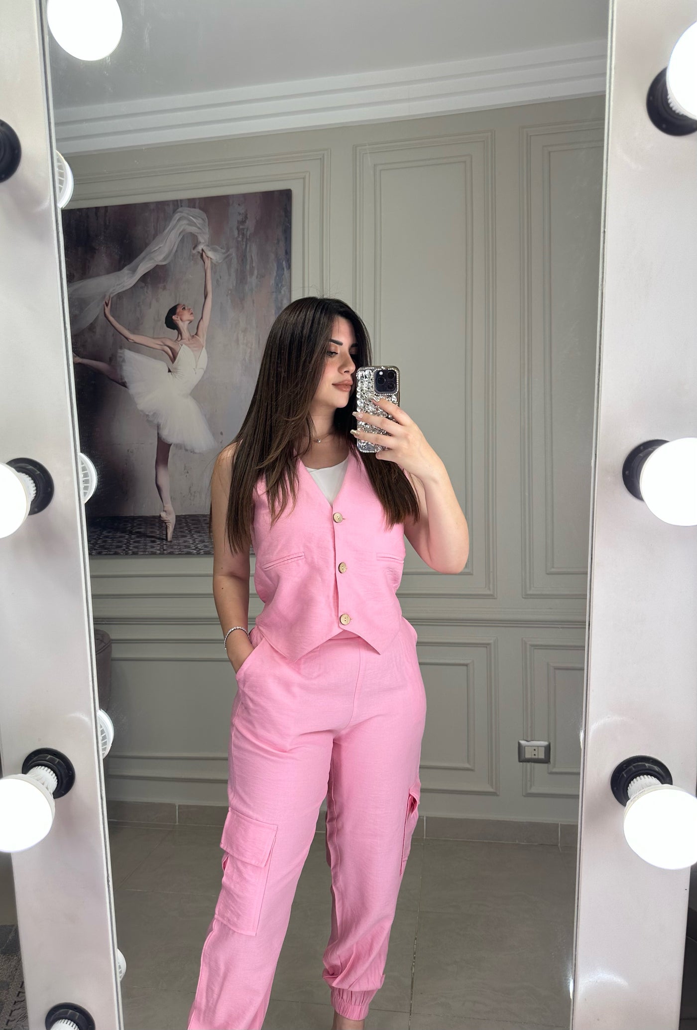 Trendy Girl Vest - Pink
