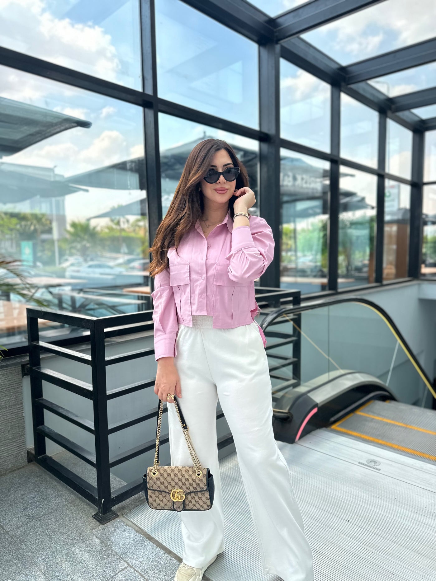 Chic Inspo Multiway Shirt - Pink