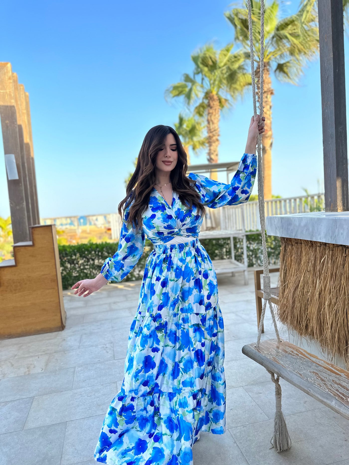 Italian Girl Top - Blue