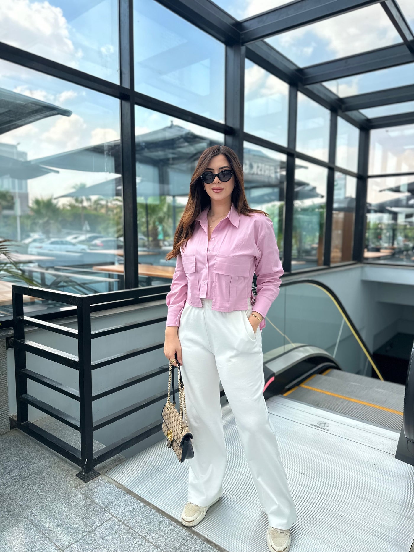 Chic Inspo Multiway Shirt - Pink