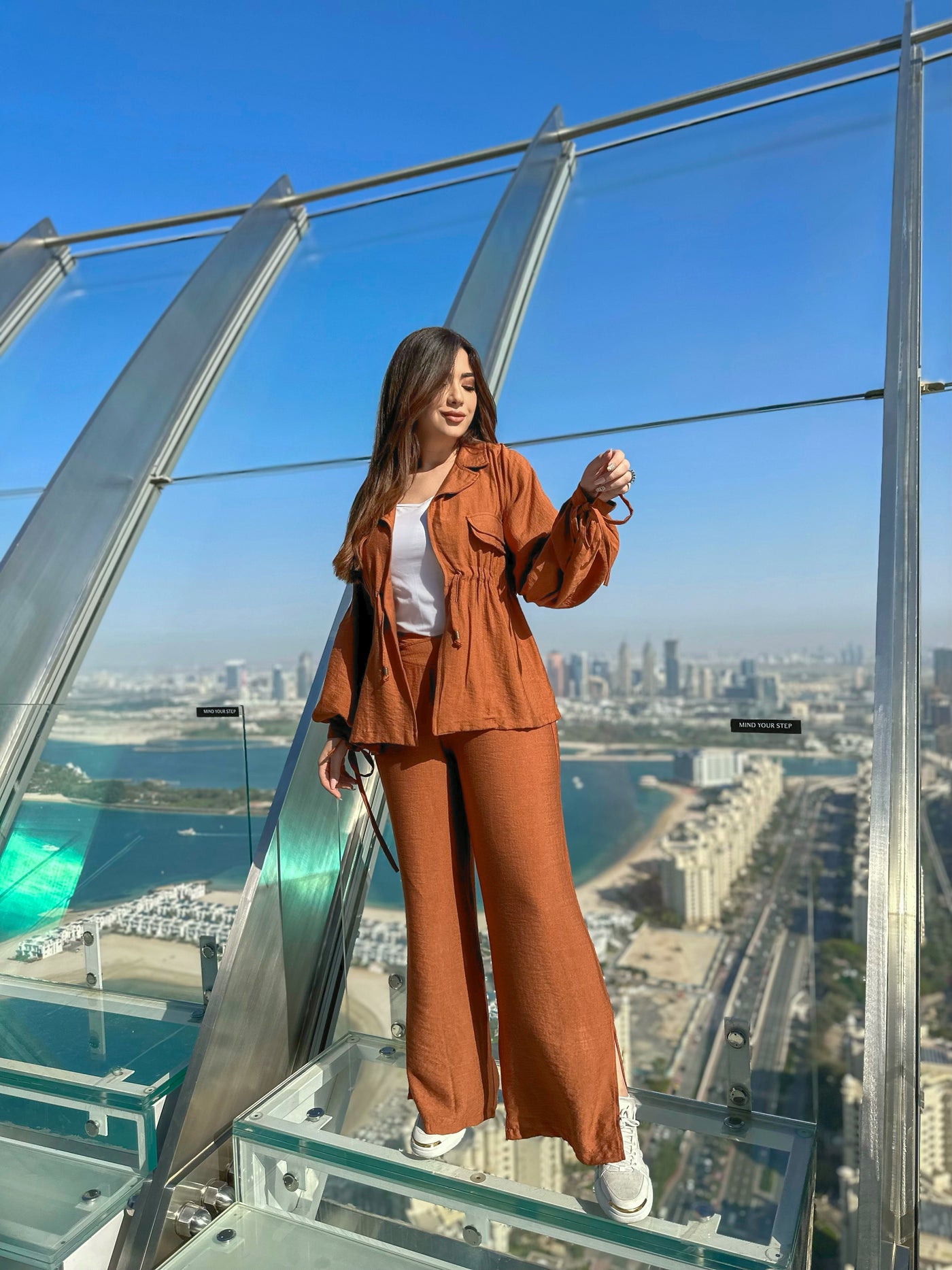 Miami Girl Linen Pants - Camel