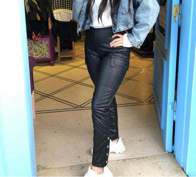 Bad Gal Leather Pants