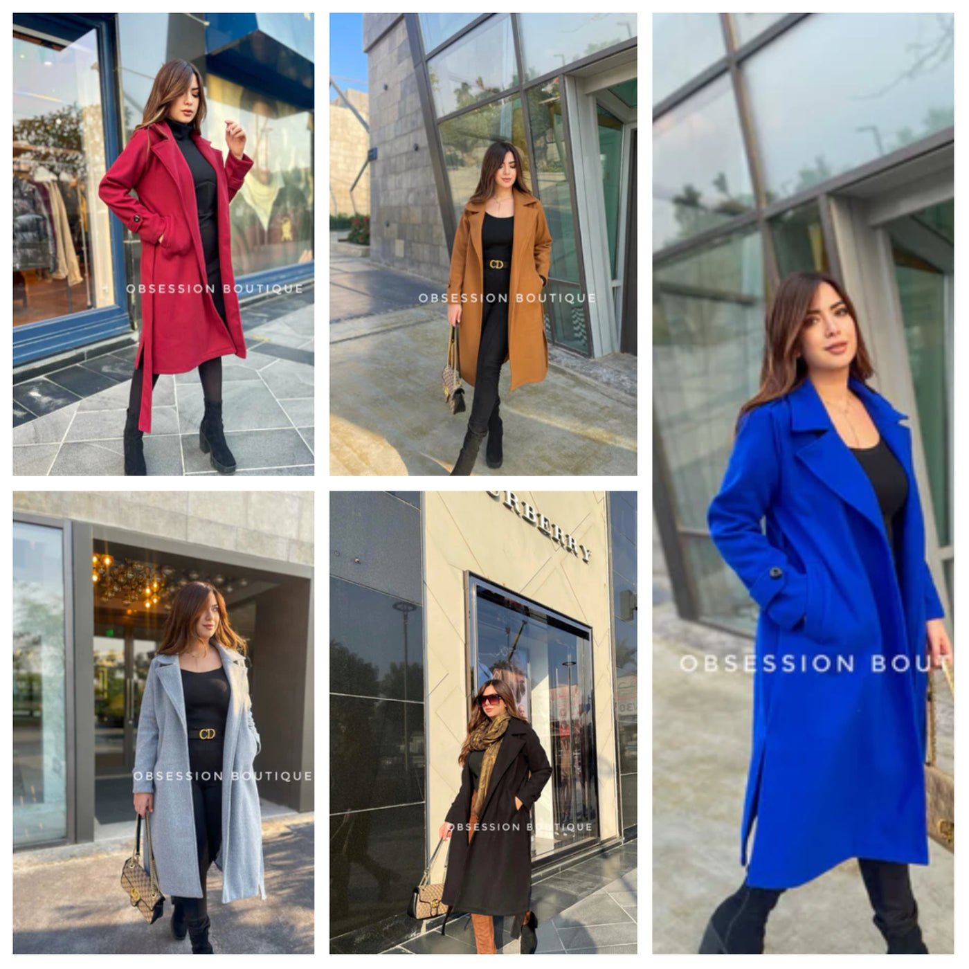 English Girl Coat - Royal Blue