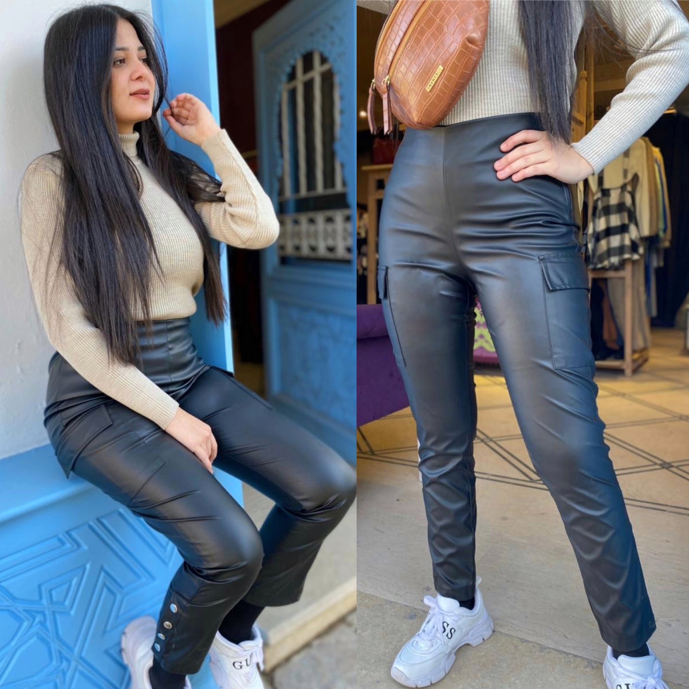 Bad Gal Leather Pants
