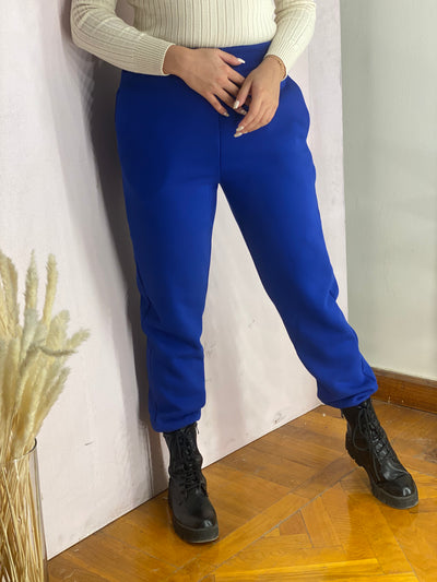 Stop & Stare Jogger Pants - Royal Blue